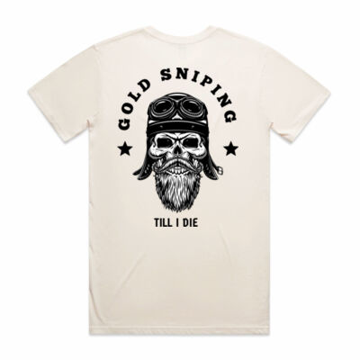 Gold sniping till I die (big back logo) Thumbnail